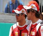 Фелипе Масса, Фернандо Алонсо - Ferrari - Сепанг 2010